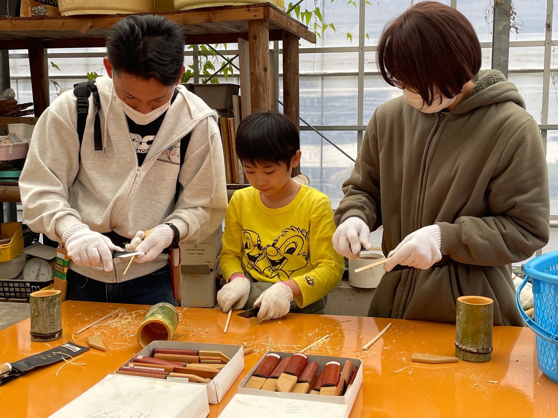 奧多摩「森林樂校」體驗活動現場