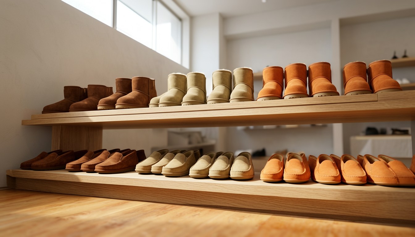 UGG × JW Anderson 聯名鞋款示意圖