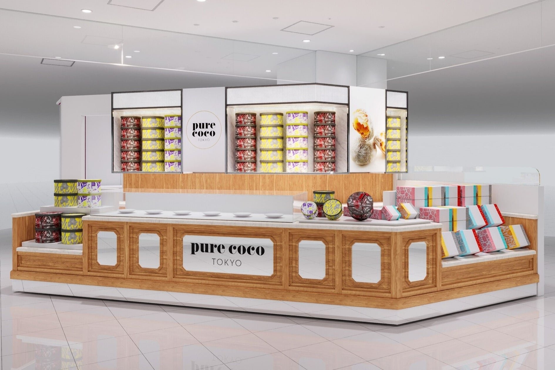 pure coco TOKYO 近鉄あべのハルカス店 門市資料（原圖，來源：PR TIMES）