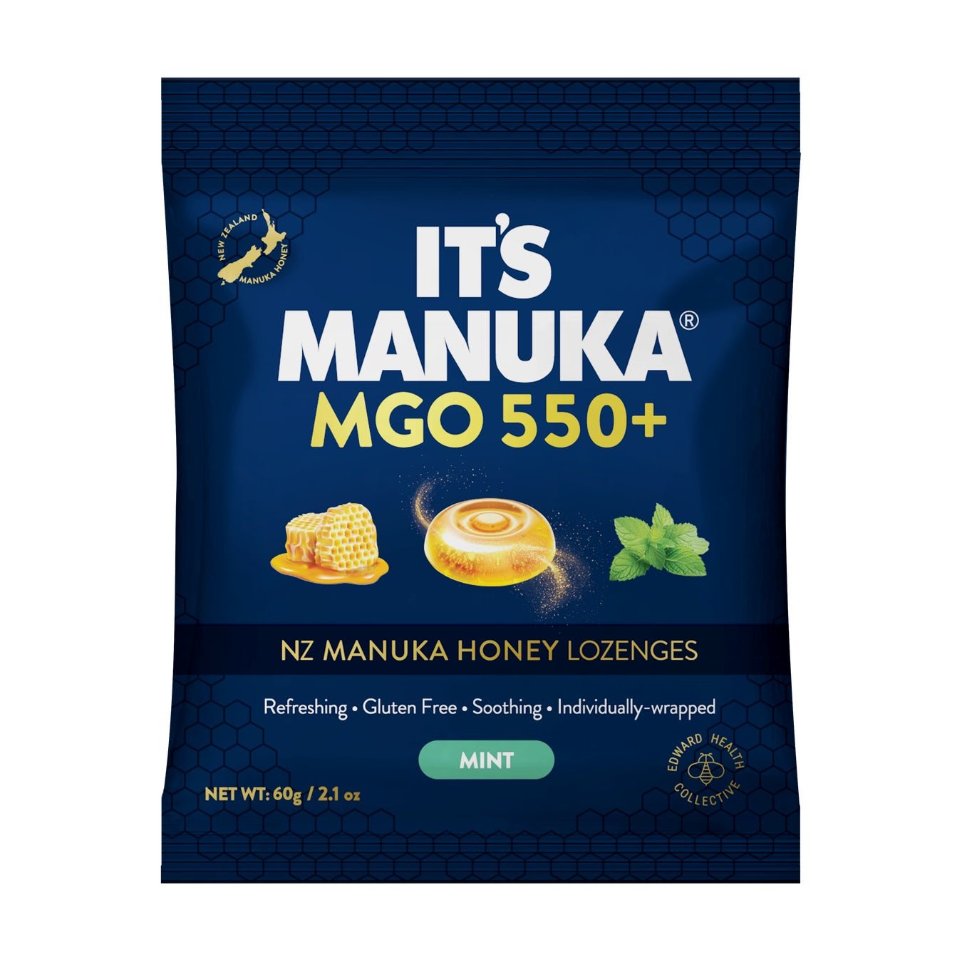 It's Manuka MGO550+喉糖薄荷味產品圖
