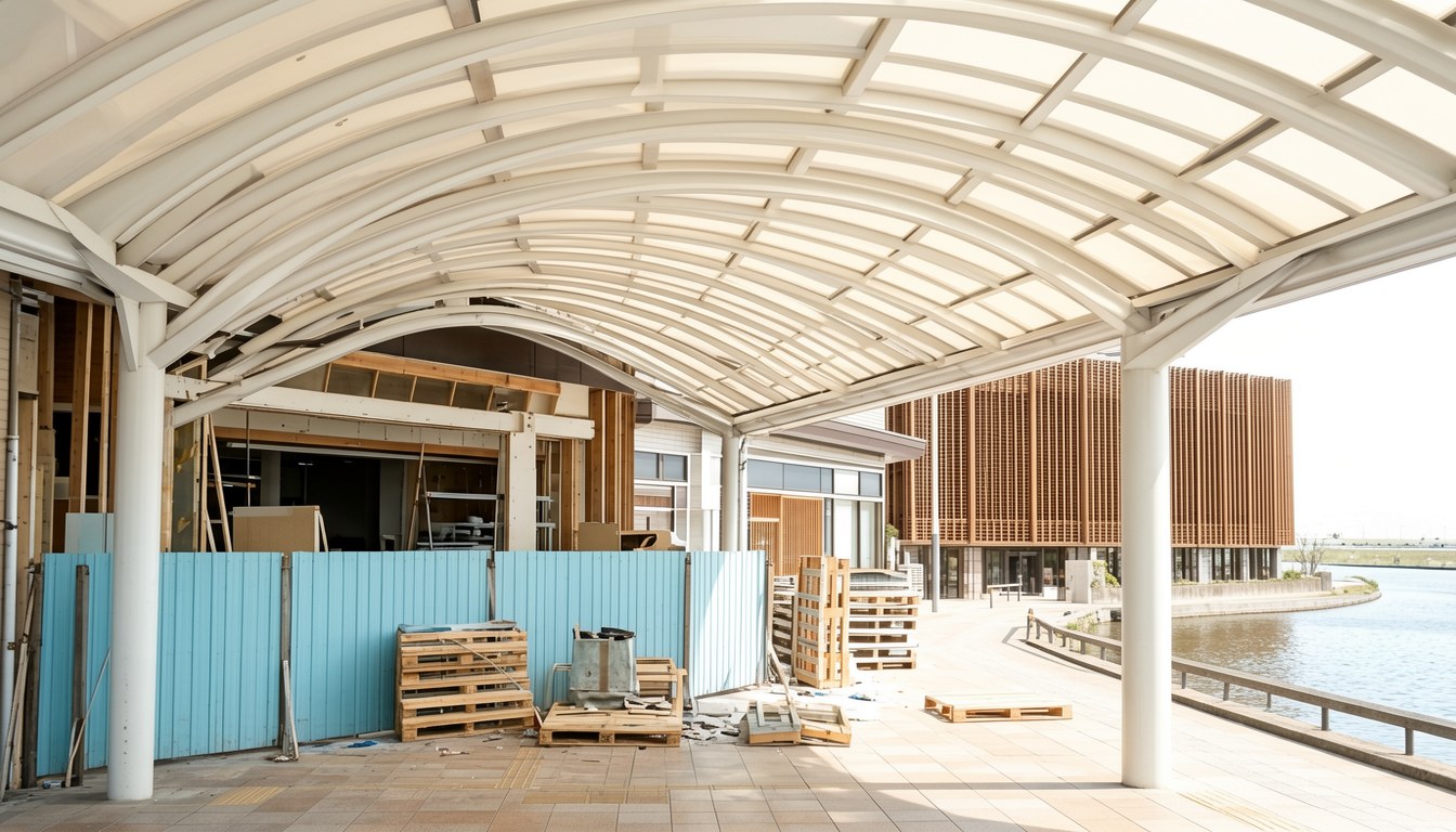 玉川高島屋S.C.翻新後嘅想像透視圖,展示多層商業空間
