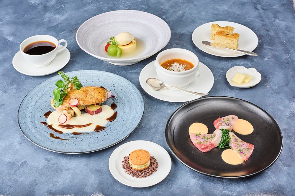金澤酒店「DINING TSUZUMI」秋季限定晚餐「奏 KANADE」菜式（示意圖，來源：ホテル金沢 官方公告）