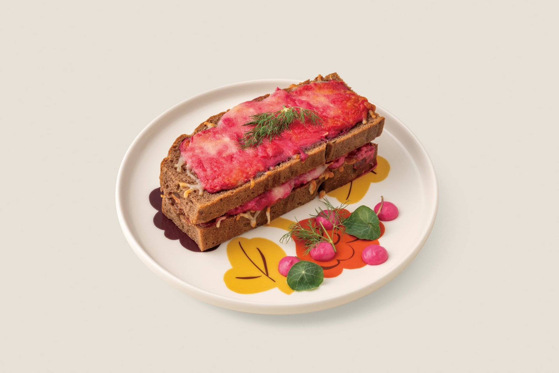 GODIVA×Marimekko 聯名限定菜單系列照片