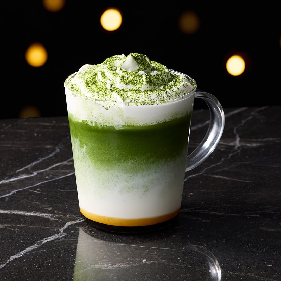 nana's green tea 25週年抹茶系列第三彈：抹茶鹽提拉米蘇芭菲同鹽拿鐵，11月5日開賣