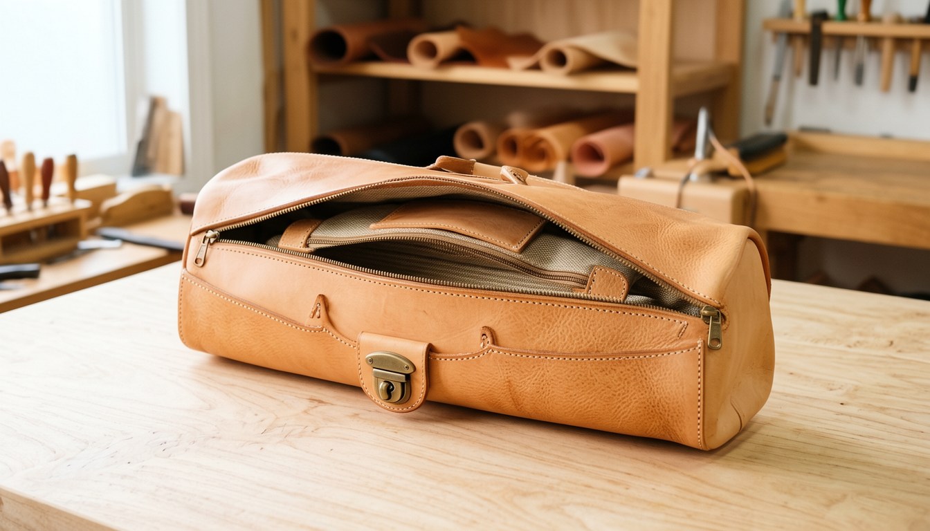 COCOMEISTER Natural NUME Smart Duffle 日本製植物鞣革旅行袋