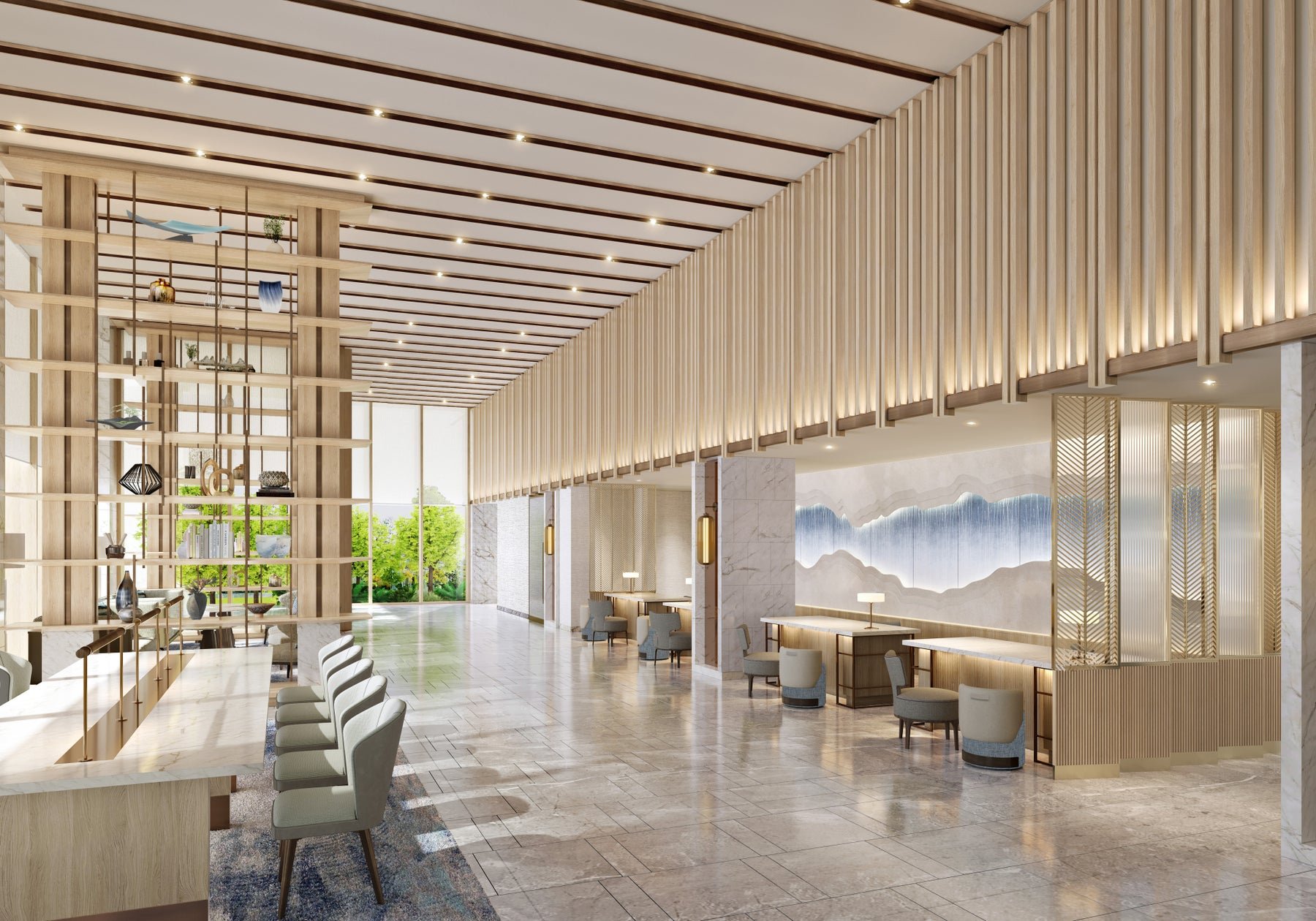 Courtyard by Marriott 京都駅 酒店大廳/客房示意