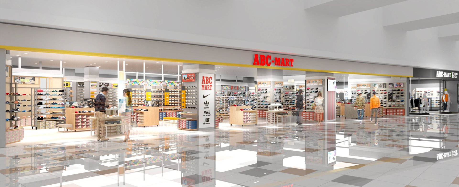 ABC-MART GRAND STAGE ららぽーと新三郷店 宣傳圖
