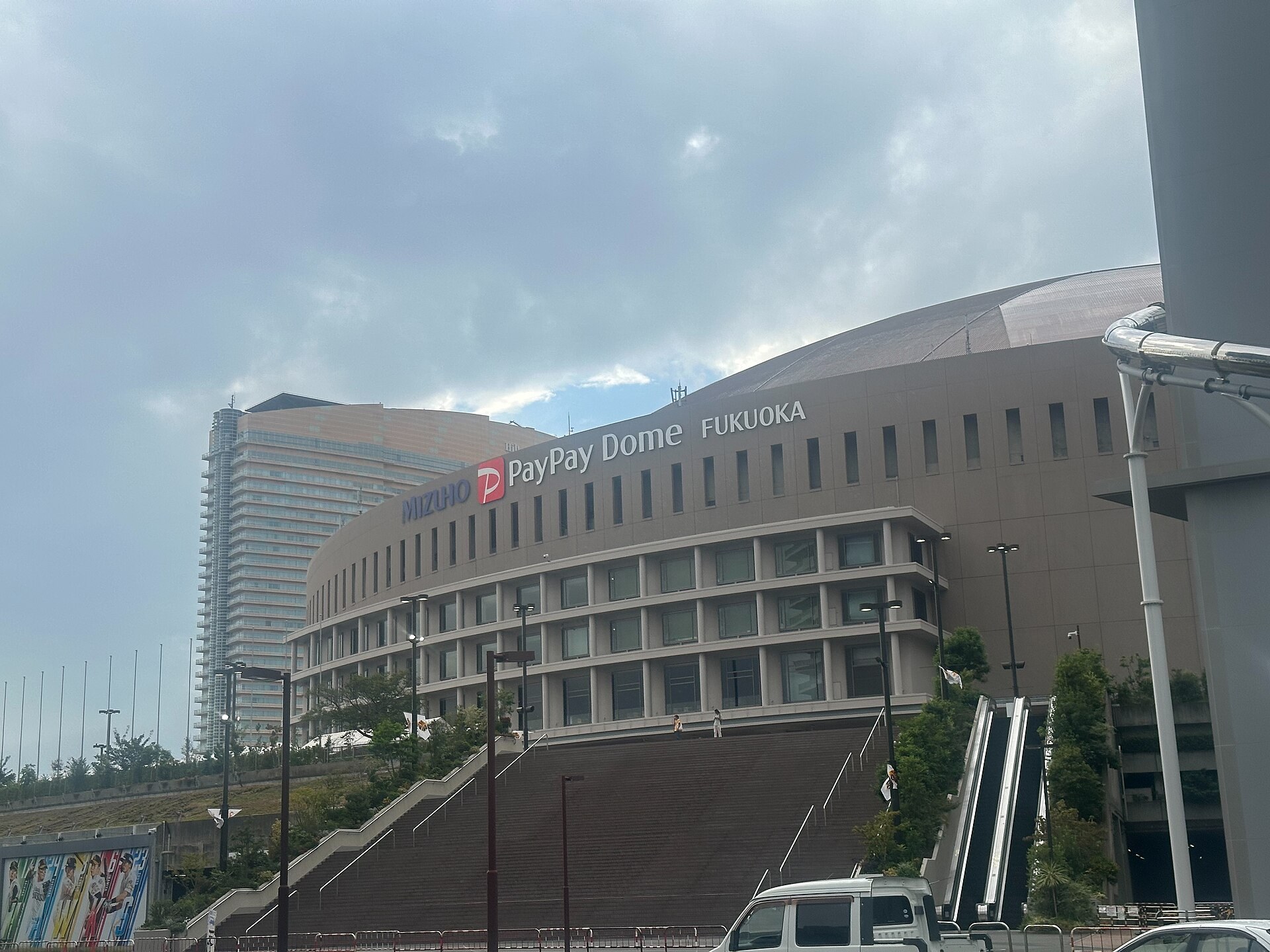 福岡PayPay DOME內嘅Tomica巡邏車展示