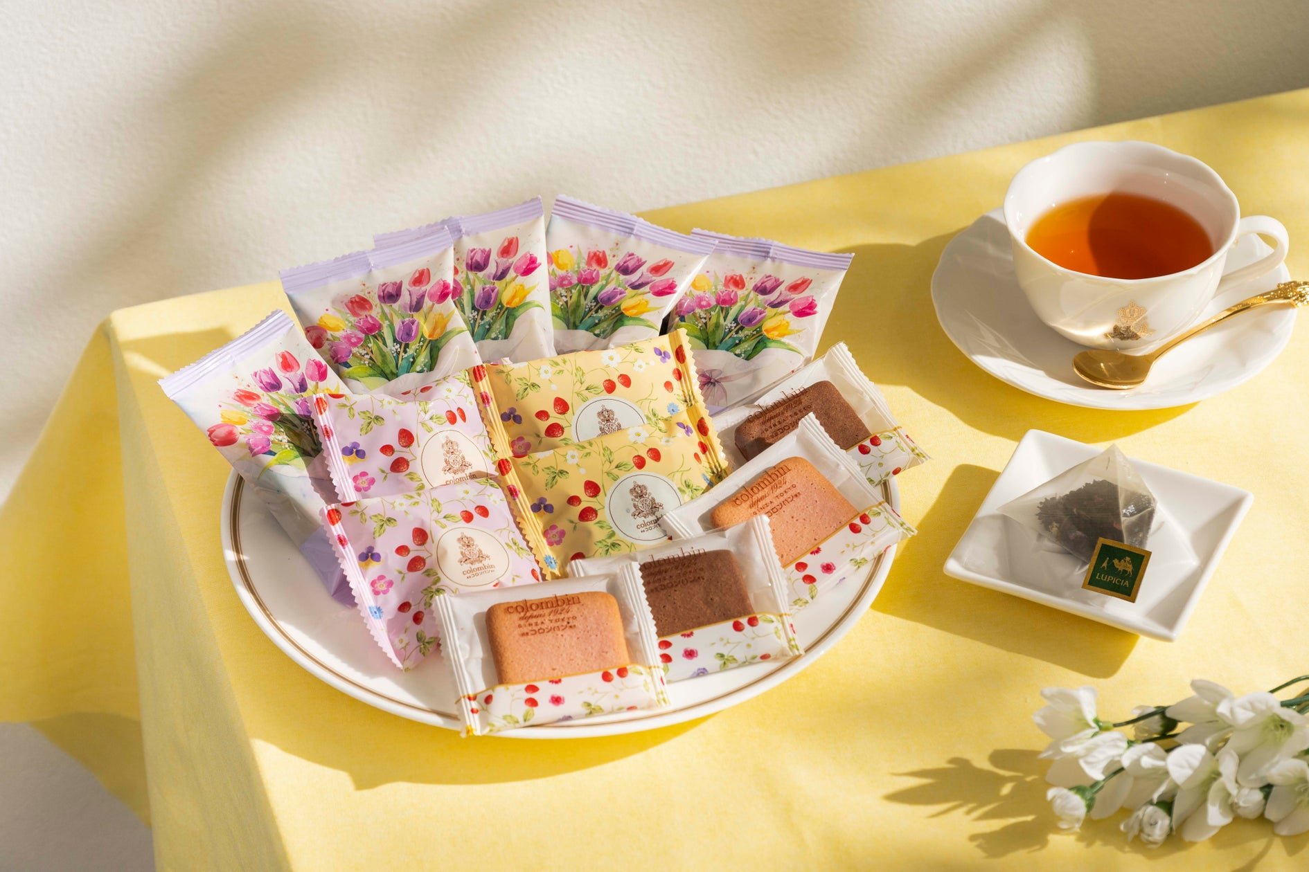 コロンバン × ルピシア『Dear My Tea Time』限定禮盒