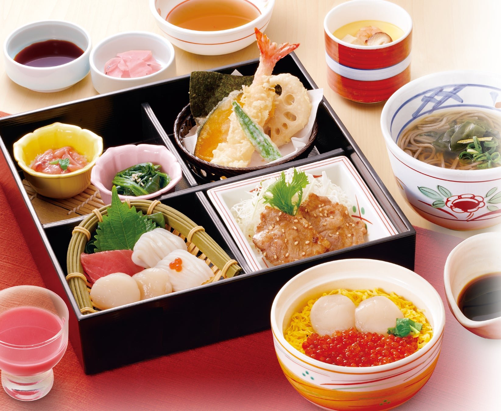 北海づくし御膳(和食さと官方宣傳圖,來自PR TIMES)