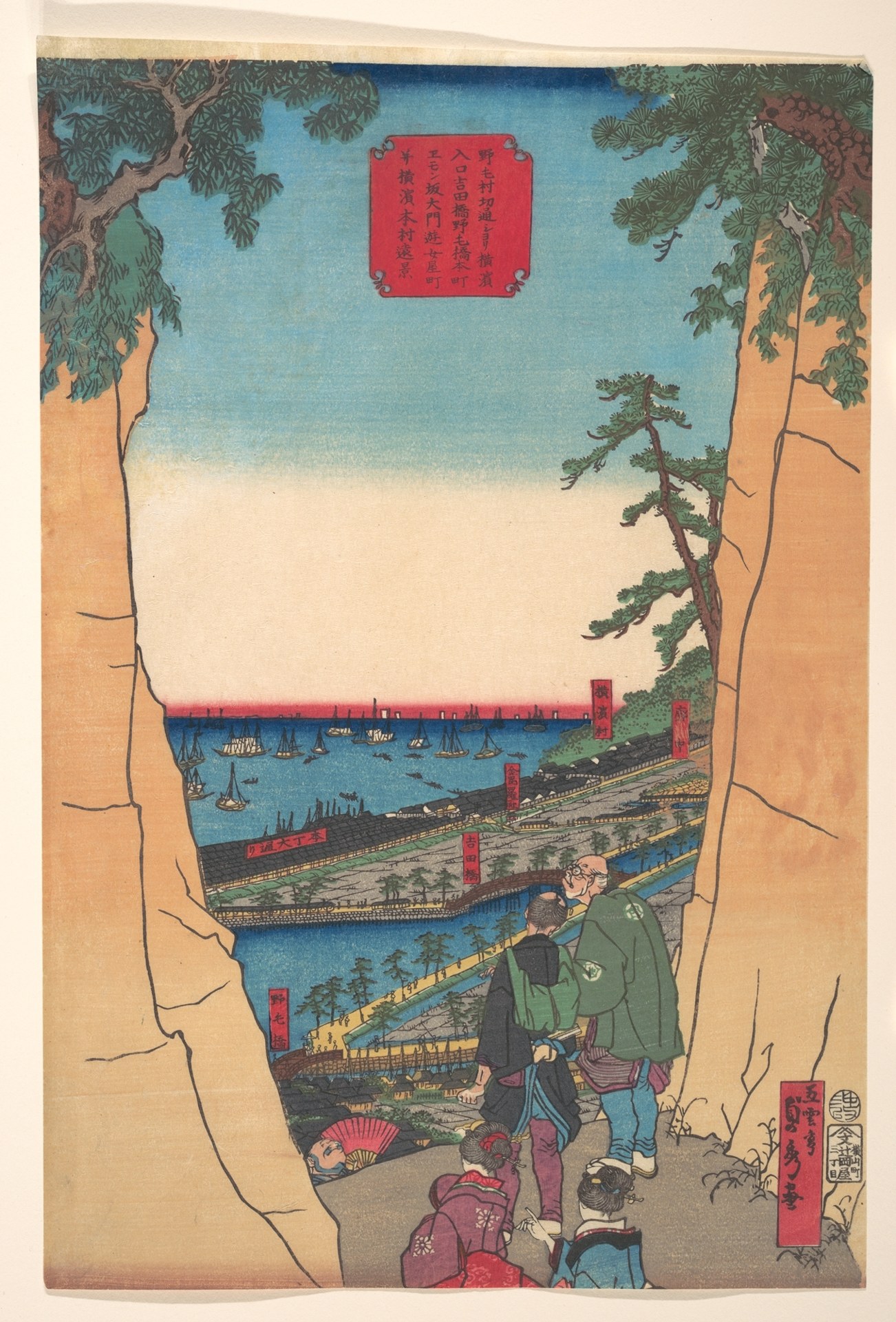 夜晚燈火下的橫濱野毛街道,小酒場外排著人,燈籠同霓虹招牌點亮街角,行人穿行,沒有文字