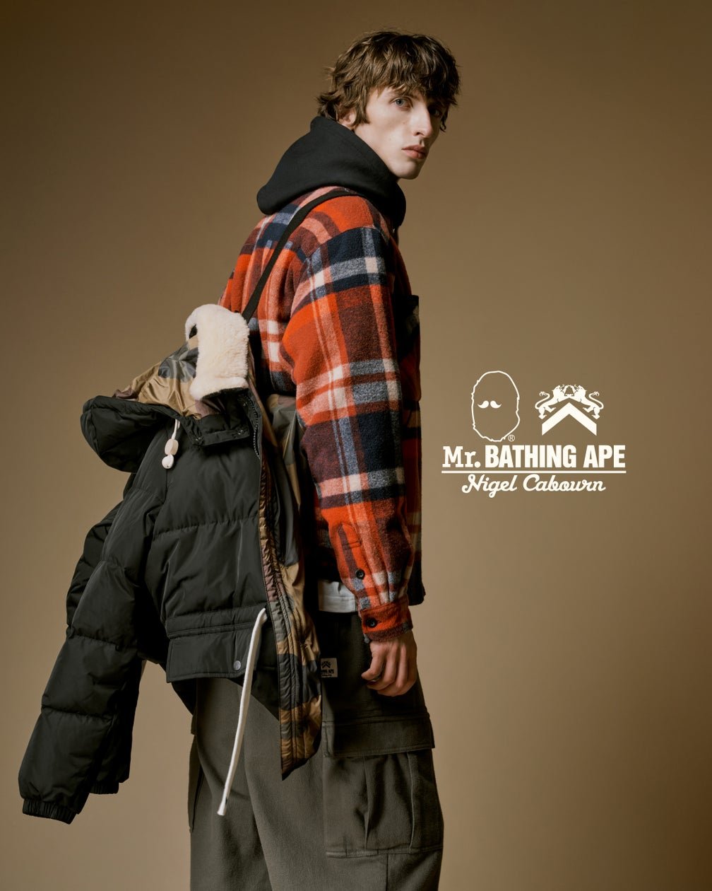 MR. BATHING APE × Nigel Cabourn 2026 秋冬聯乘系列產品照