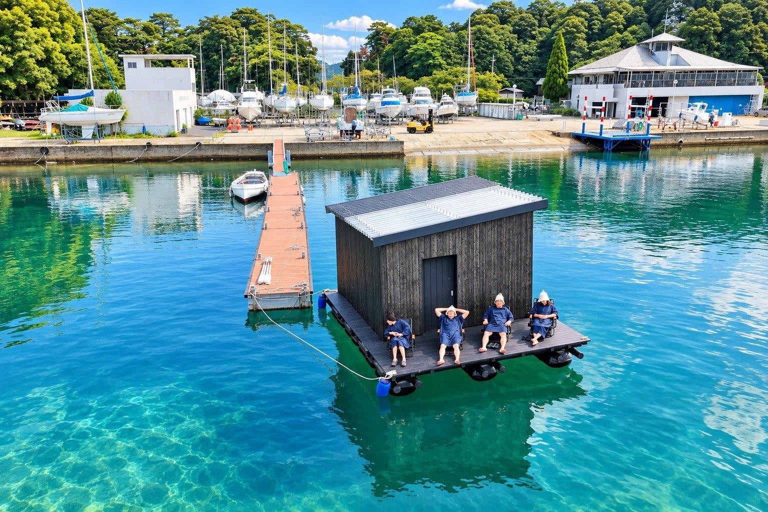 田井宮津Yacht Harbor碼頭嘅「UMIUKA」