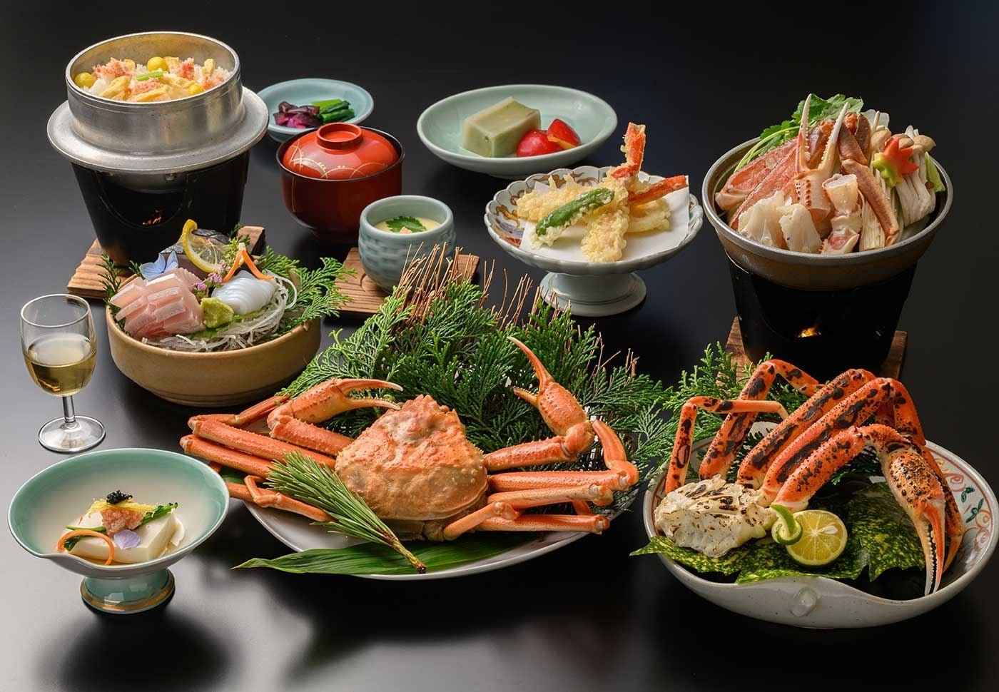 鳥取三朝温泉湯宿「ブランナールみささ」冬季蟹料理套餐現已開售
