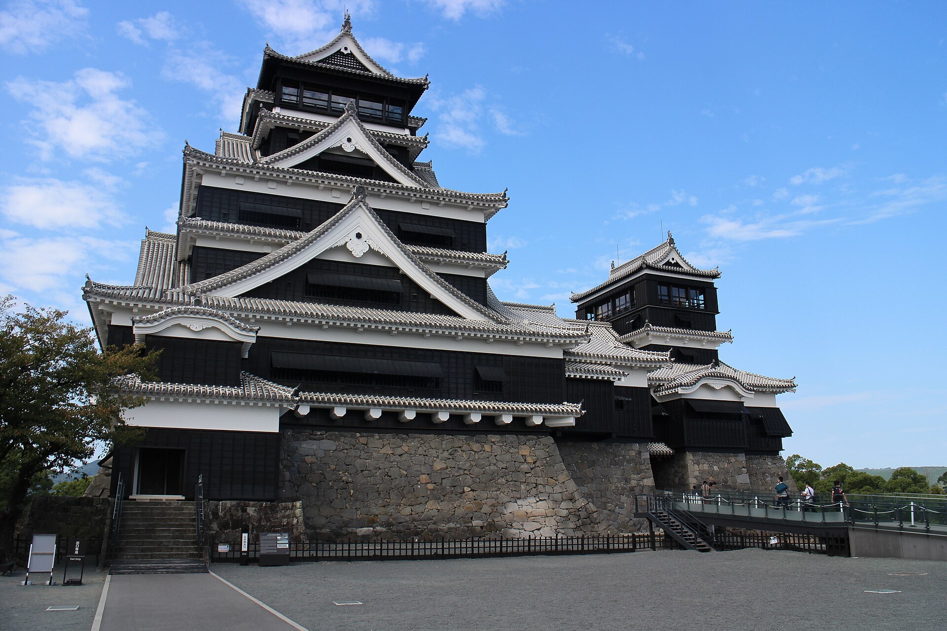 熊本城同阿蘇山風景