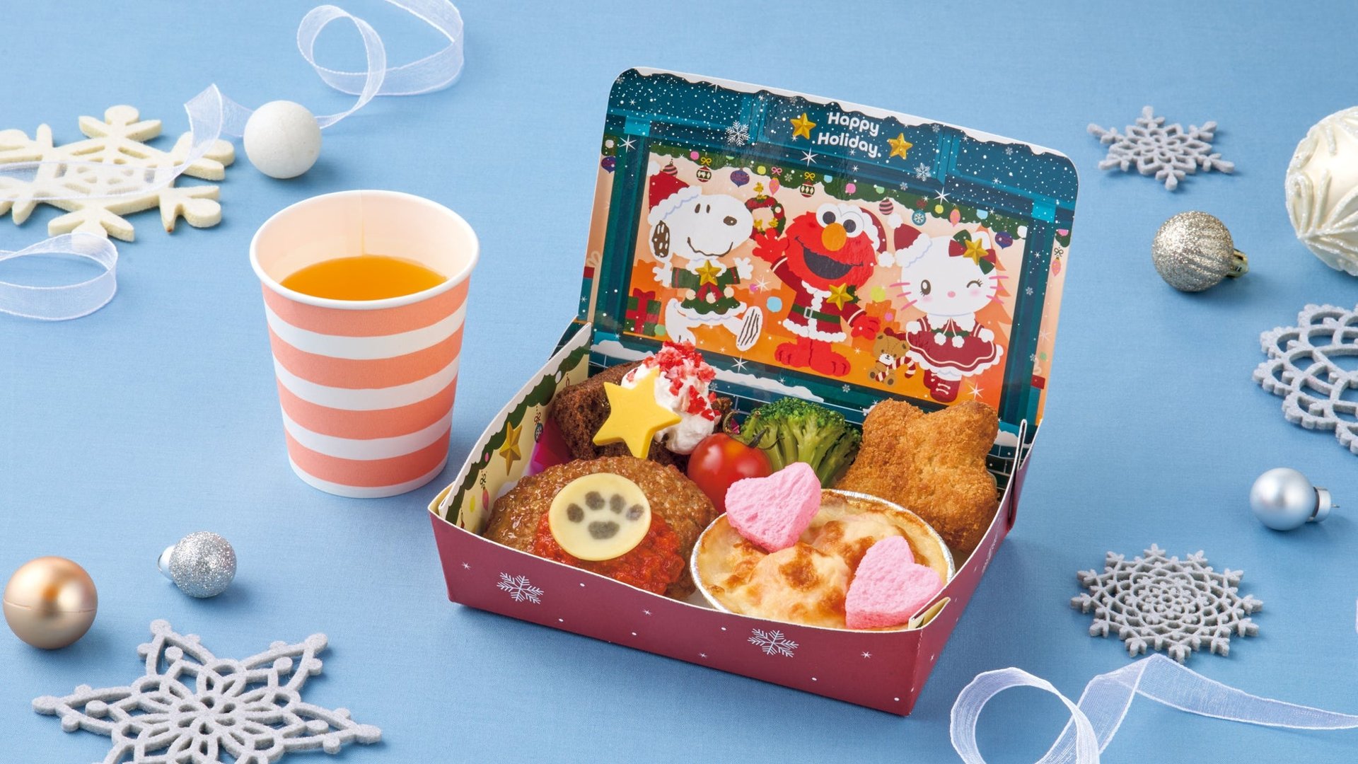 USJ 假期兒童套餐(ホリデー・キッズセット)實物照