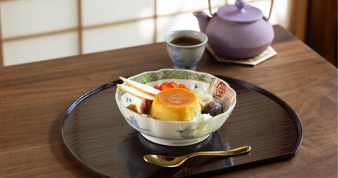 翠嵐酒店期間限定「八翠の焼きいもプリン」烤薯慕斯