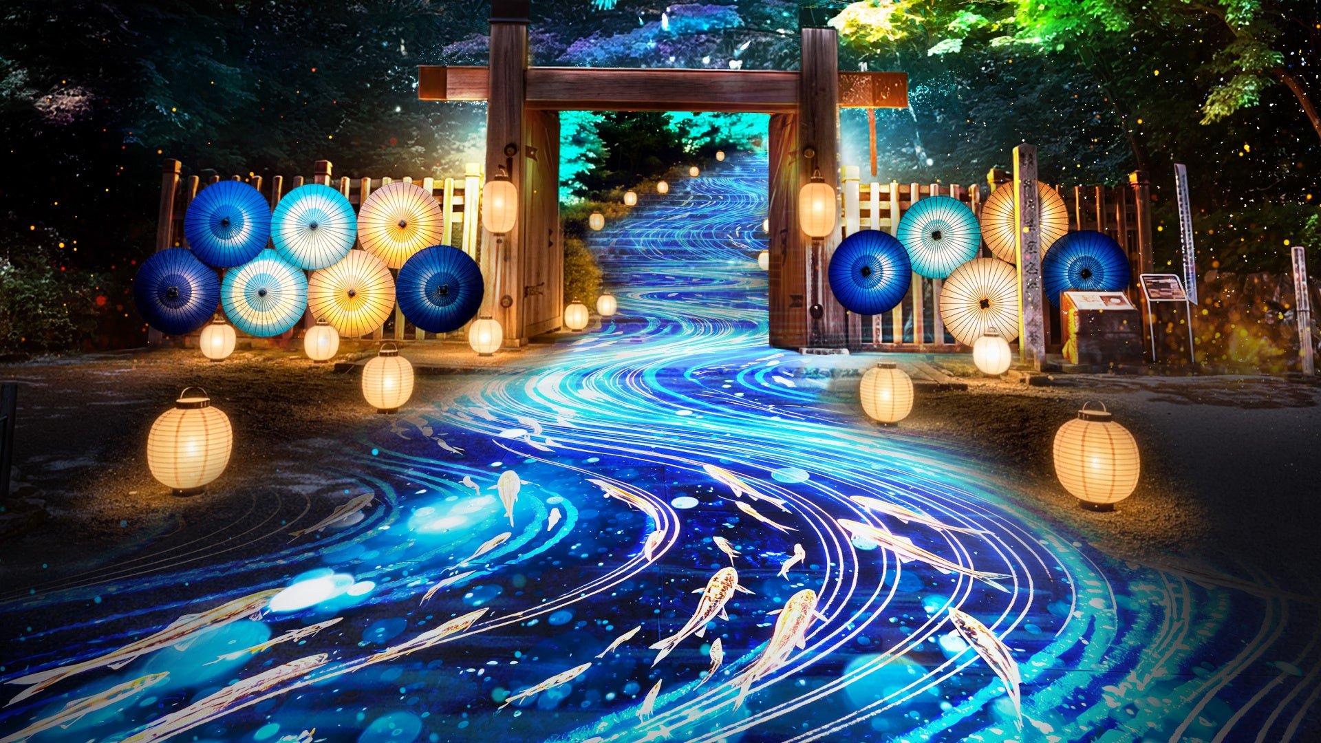「ぎふ燈り物語 2027」1月底於岐阜公園揭幕，雲海演出首次登場