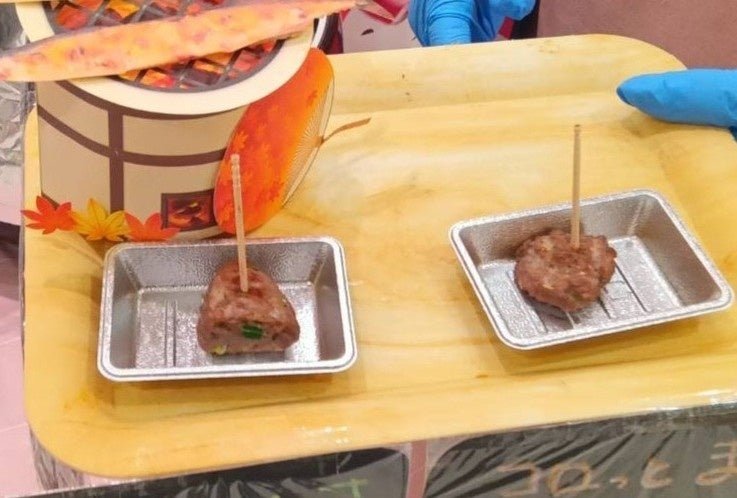 松坂屋上野店「福島秋味賣檔」試食售賣現場（2026年春）