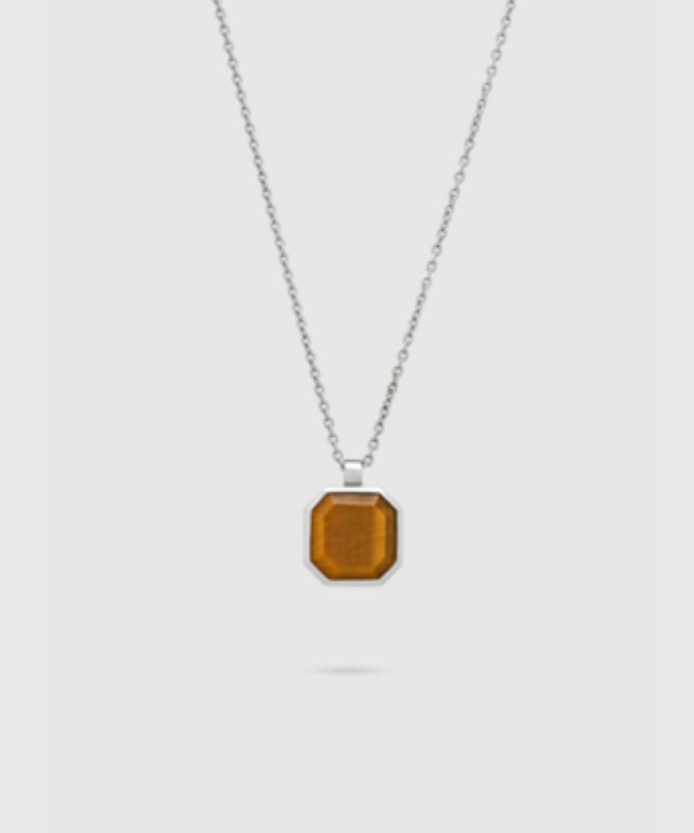 TOM WOOD Dan Pendant Tiger Eye(パリゴ別注)