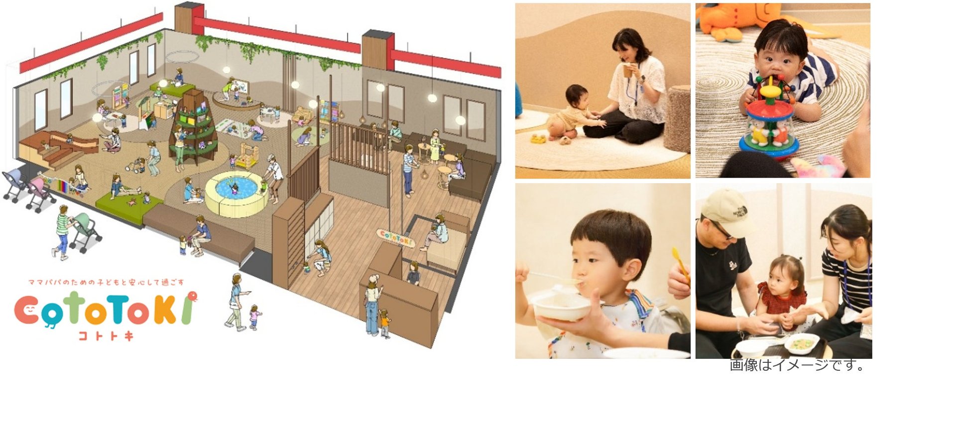赤ちゃん本舗CotoToki親子空間設施簡介