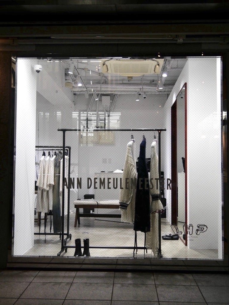 L.H.P. 原宿店 ANN DEMEULEMEESTER 快閃店官方宣傳圖