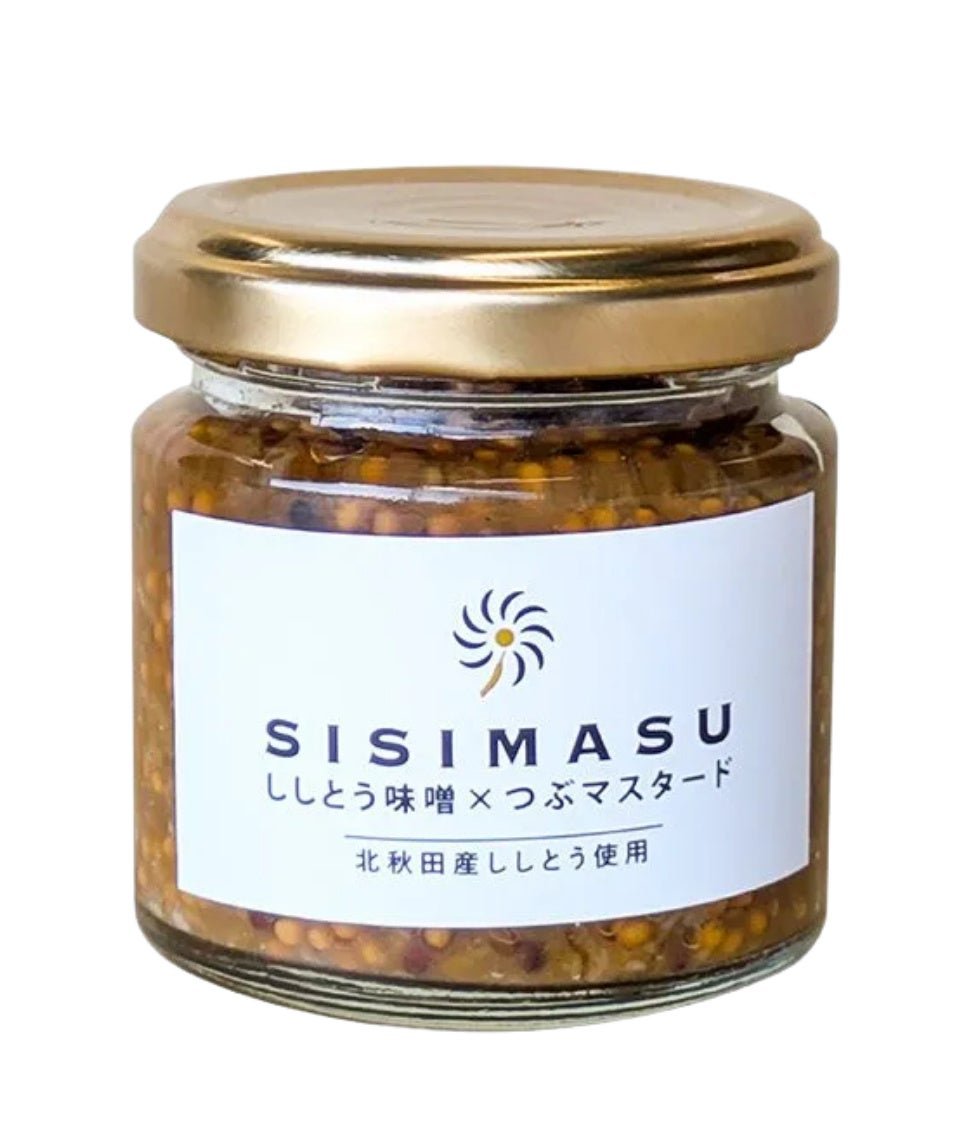 「SISIMASU」ししとう味噌×粒マスタードおむすび