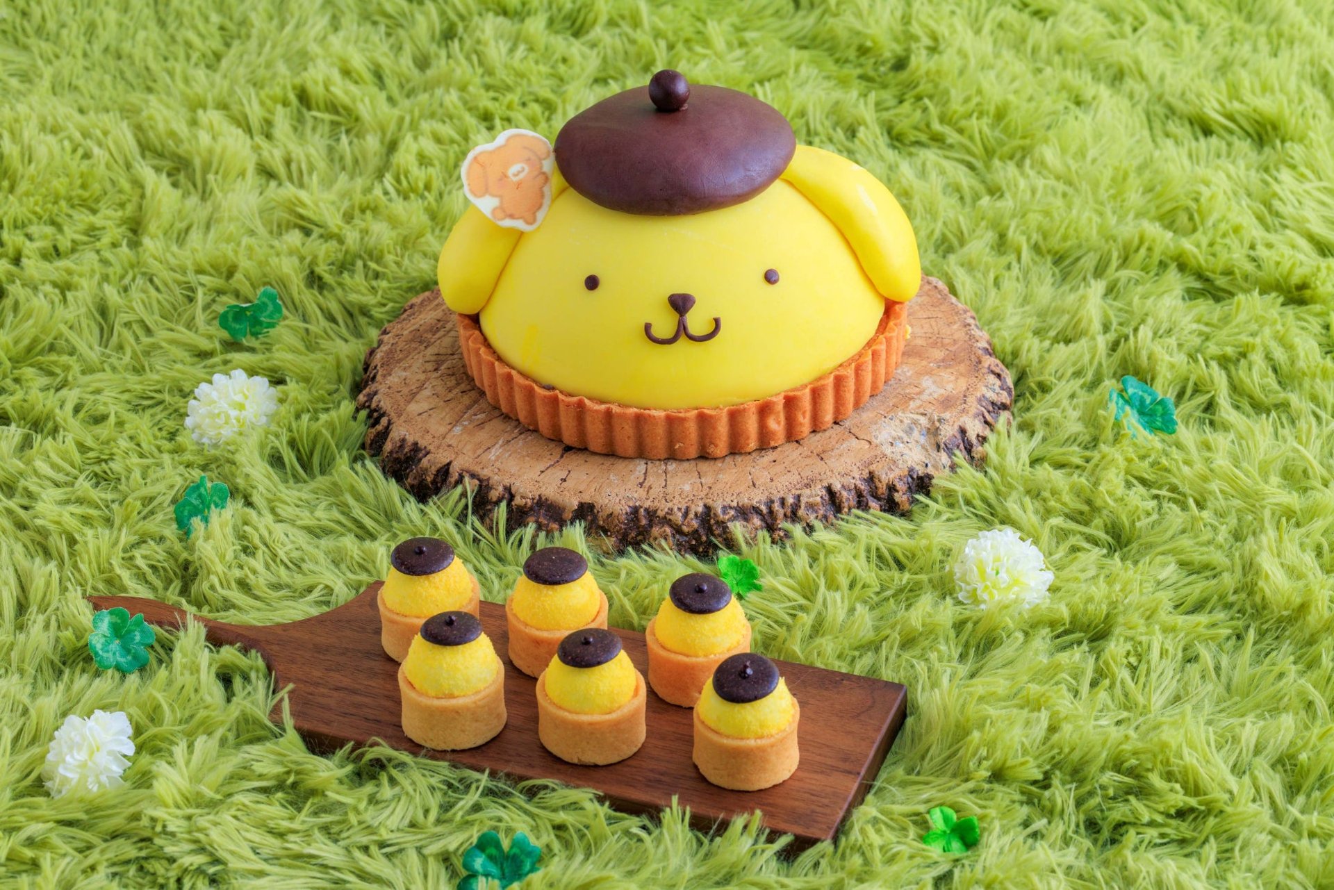 Pompompurin聯乘塔特（ポムポムプリンと"タルト"の仲良しタルト）