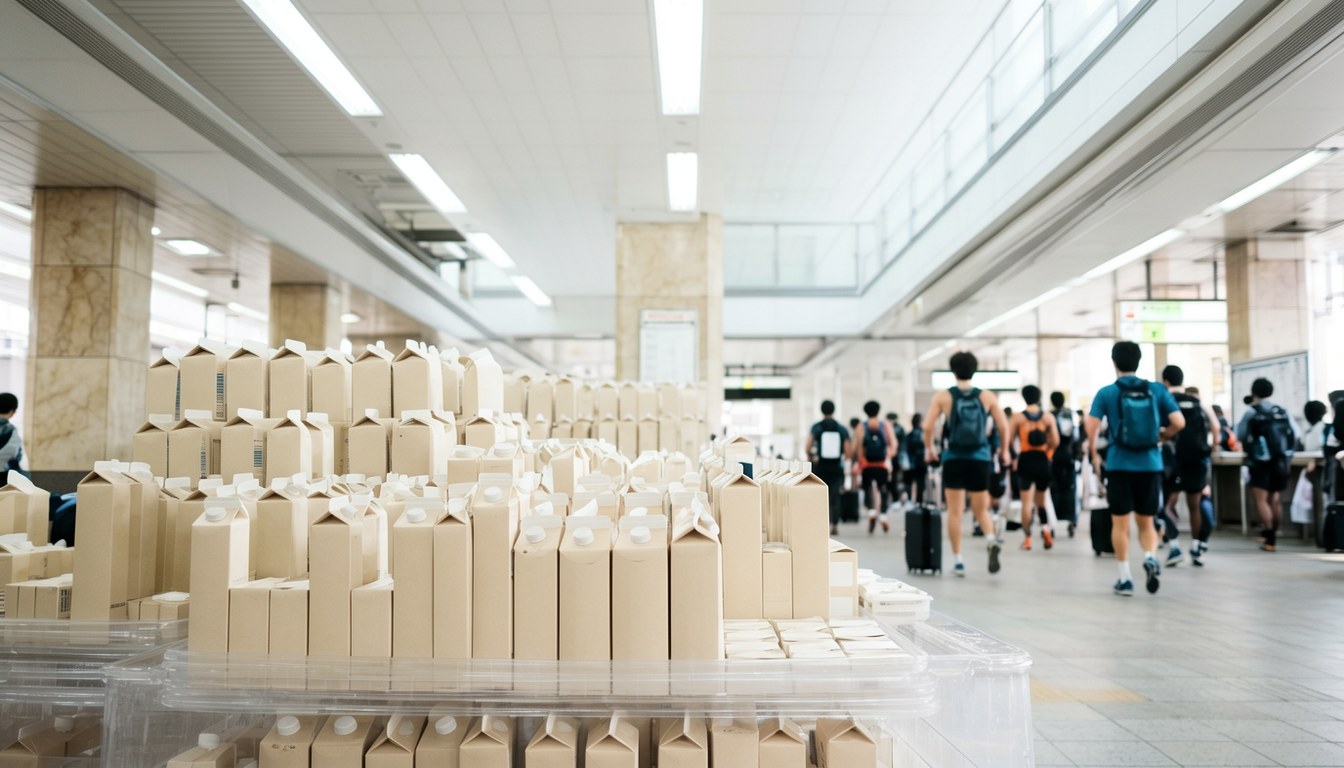 金澤馬拉松2026 賽期喺金澤站免費派發嘅「河北潟A2牧場牛奶」