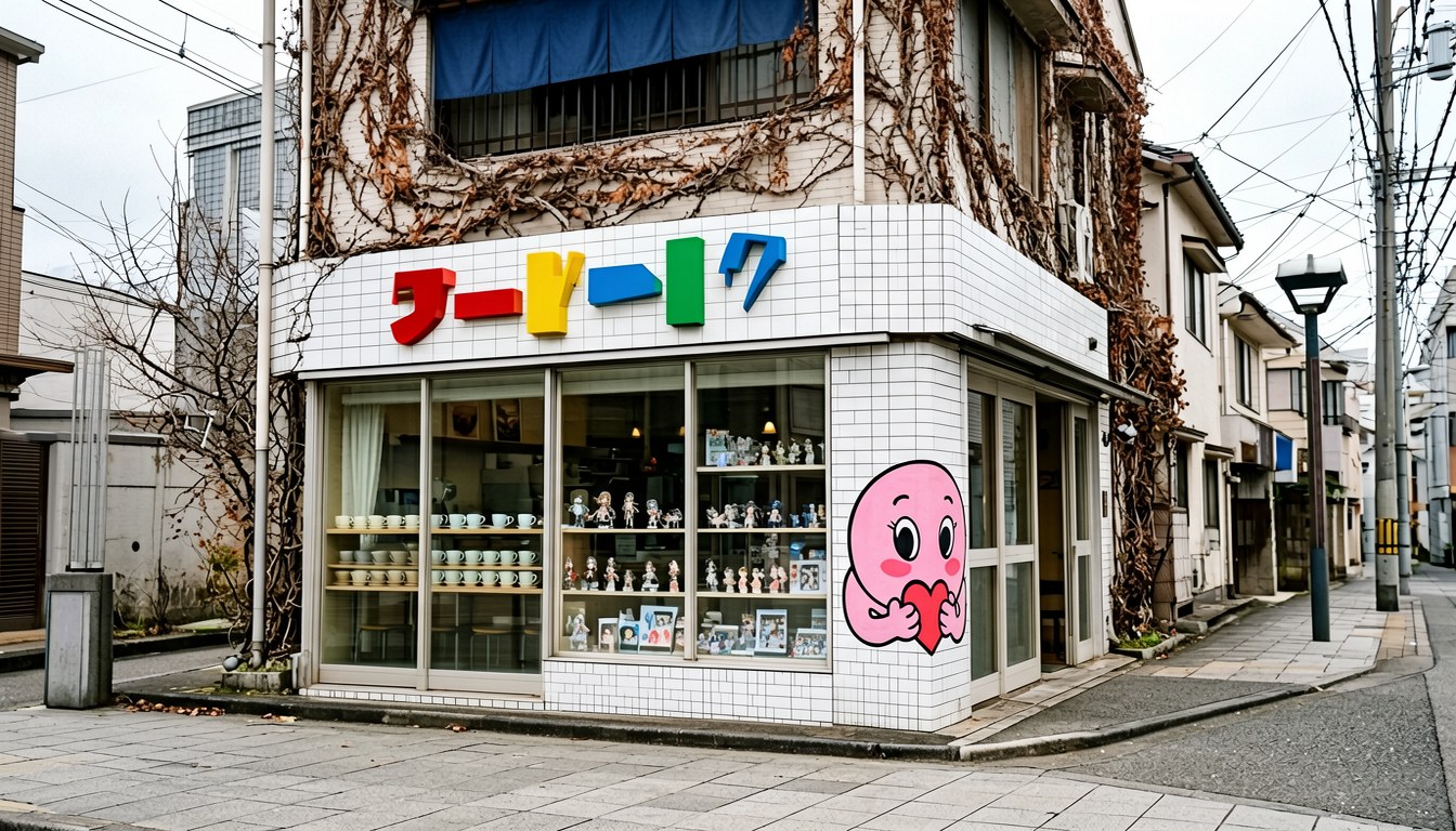 代官山嘅 MR.FRIENDLY カフェ,喺關門前喺日本時間10月31日前,唔少市民排隊食hotcake、影相。