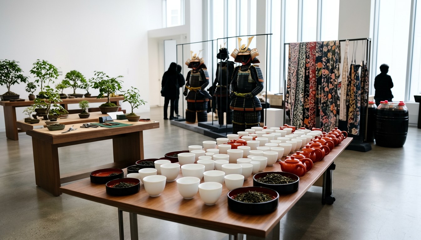 紐約 THE GALLERY by Odo 展示埼玉傳統工藝：盆栽、織物、日本刀及甲冑