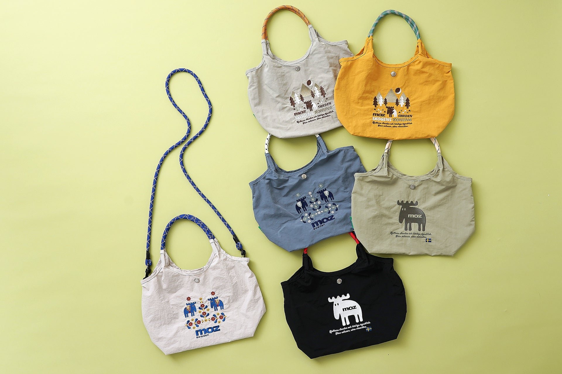 moz 駝鹿刺繡 2way 迷你肩揹包再入荷，網絡限定預約開售