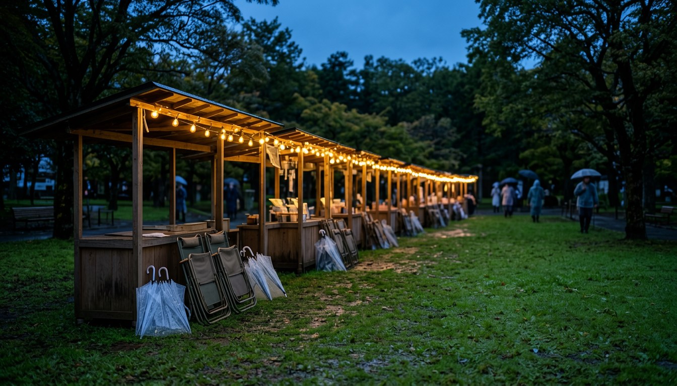 京都岡崎公園街頭市集場景
