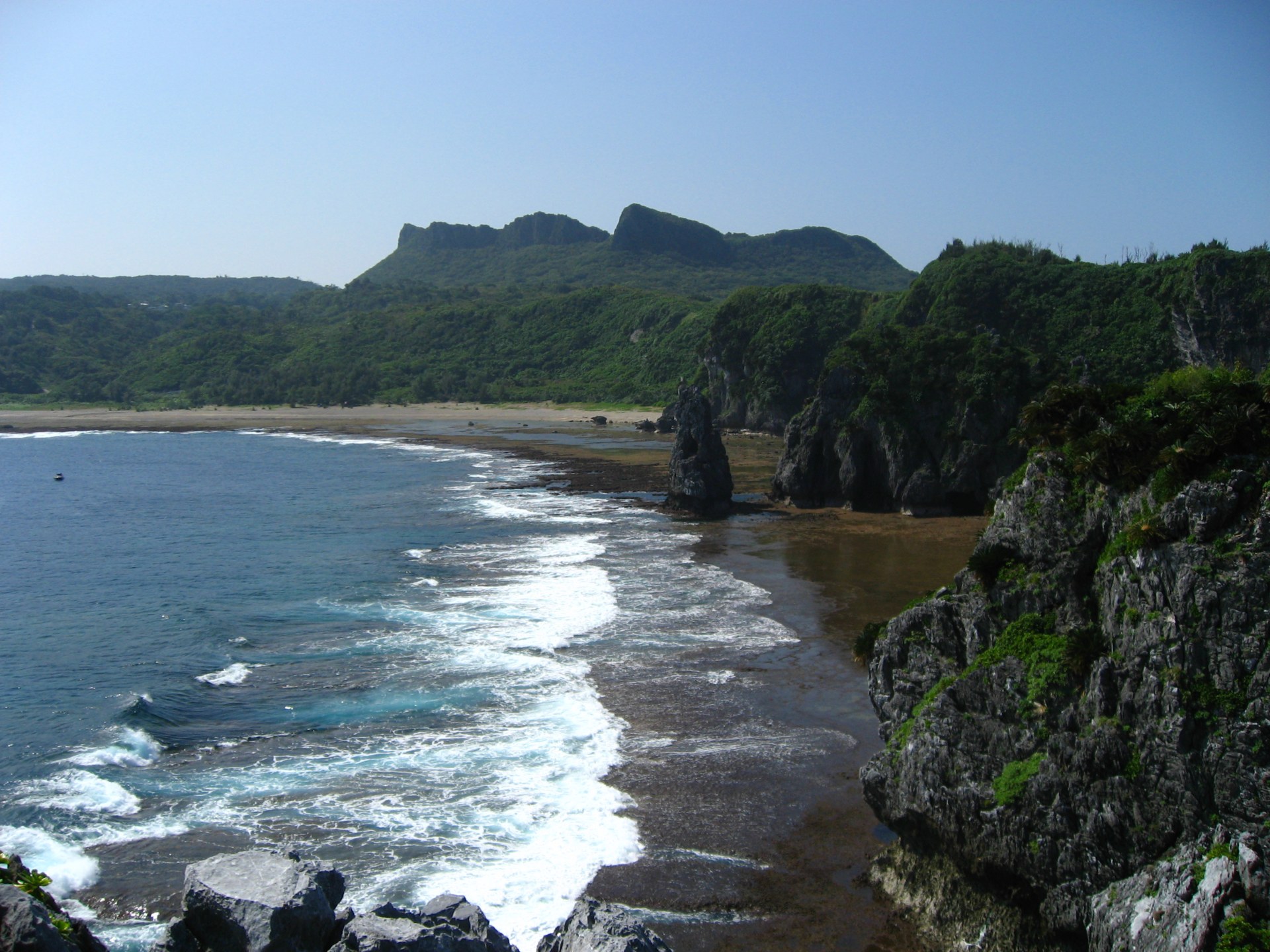 沖繩尖峰國立公園邊戸岬海崖同對海嘅景色