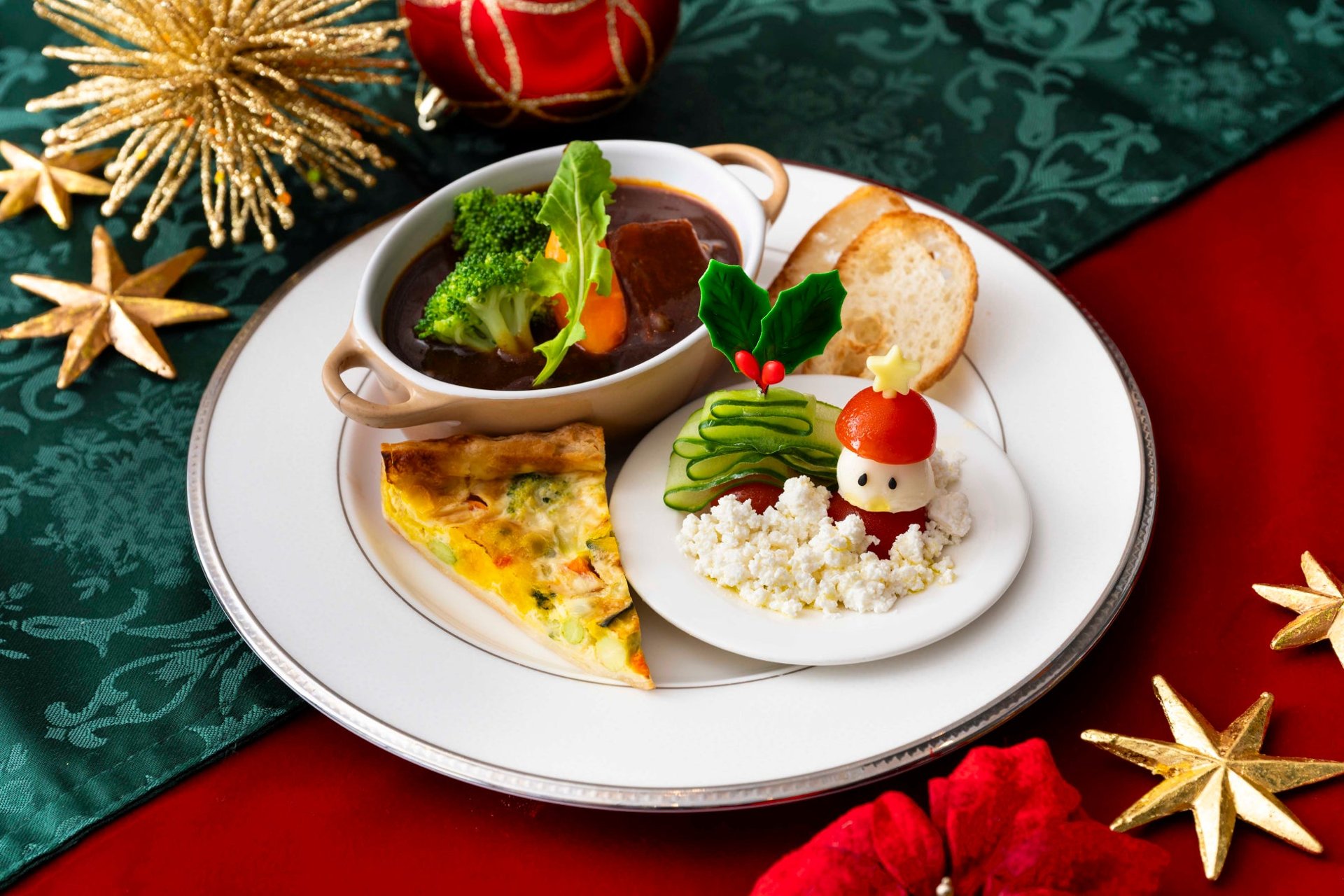 Colombin 原宿Salon 聖誕主題下午茶套飯