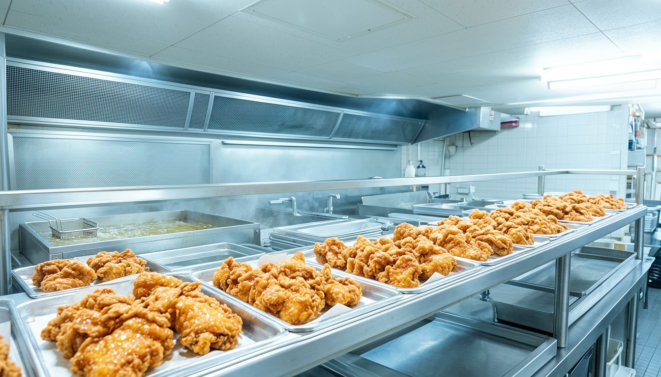 「ろまん亭」唐揚げ4種の盛り合わせ(醤油・塩・竜田・九州醤油)