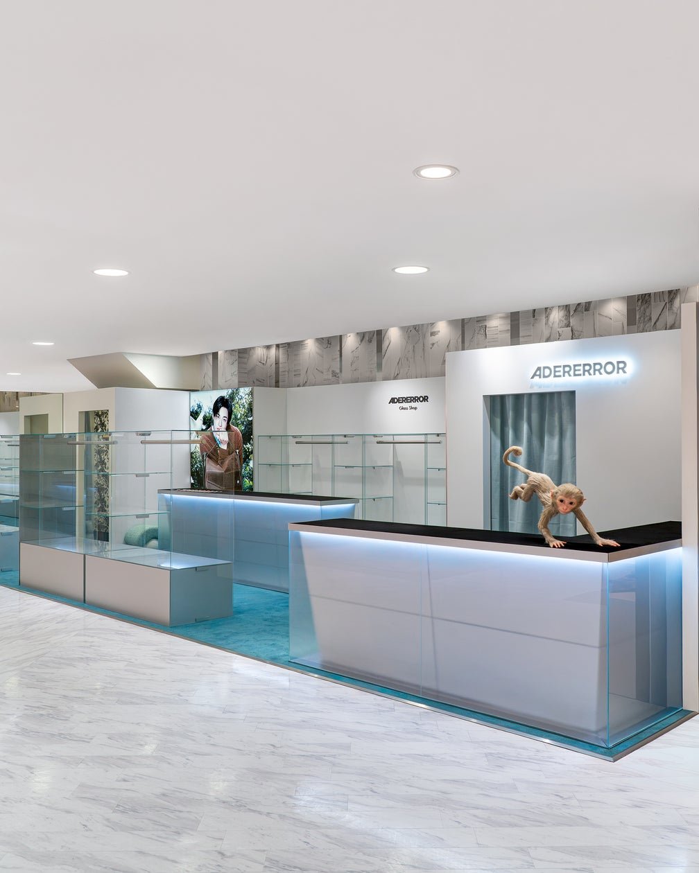ADERERROR Glass Shop JR Nagoya Takashimaya 店舖外景（圖片來源：PR TIMES）