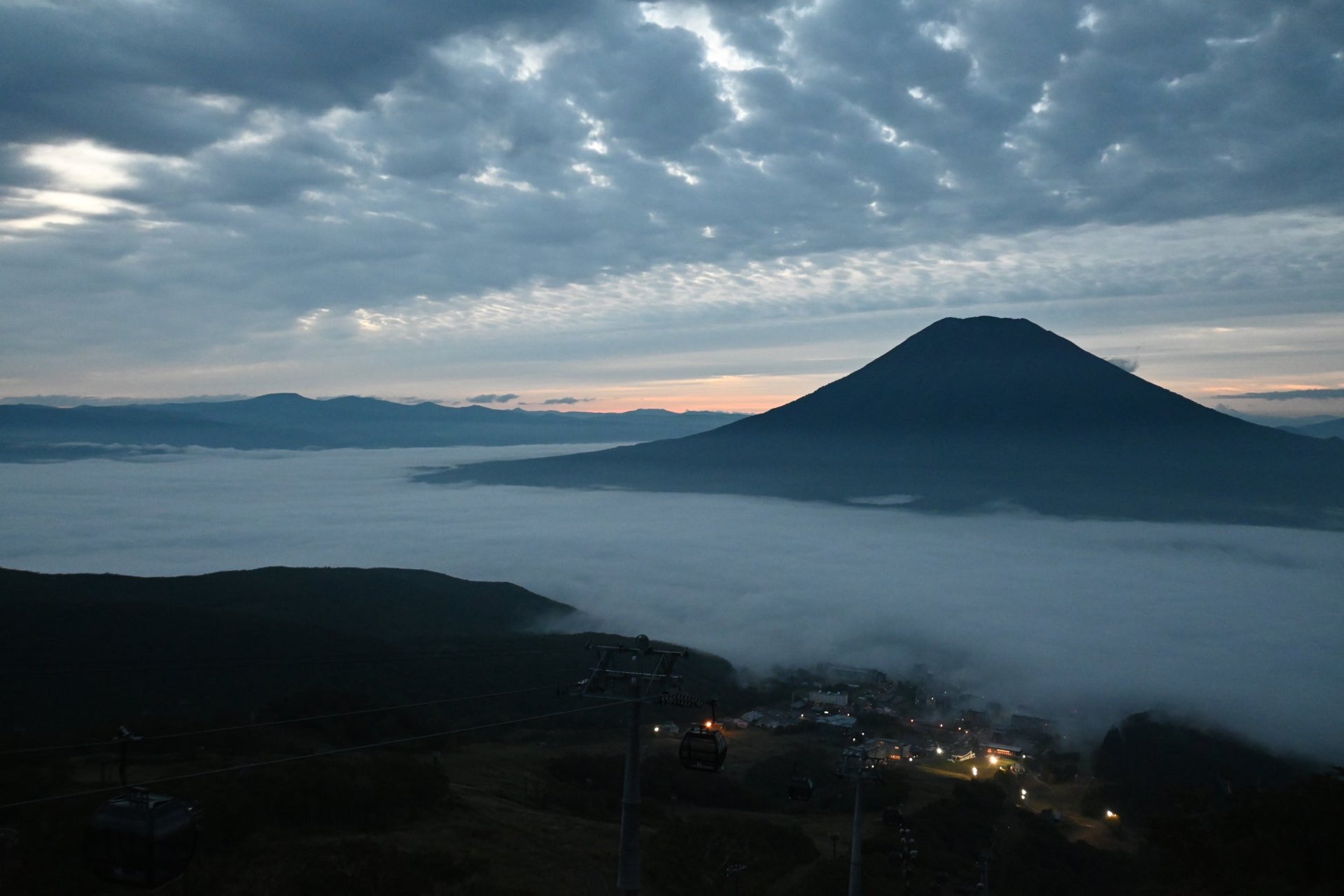 羊蹄山麓雲海(圖源:PR TIMES 旅遊觀光)
