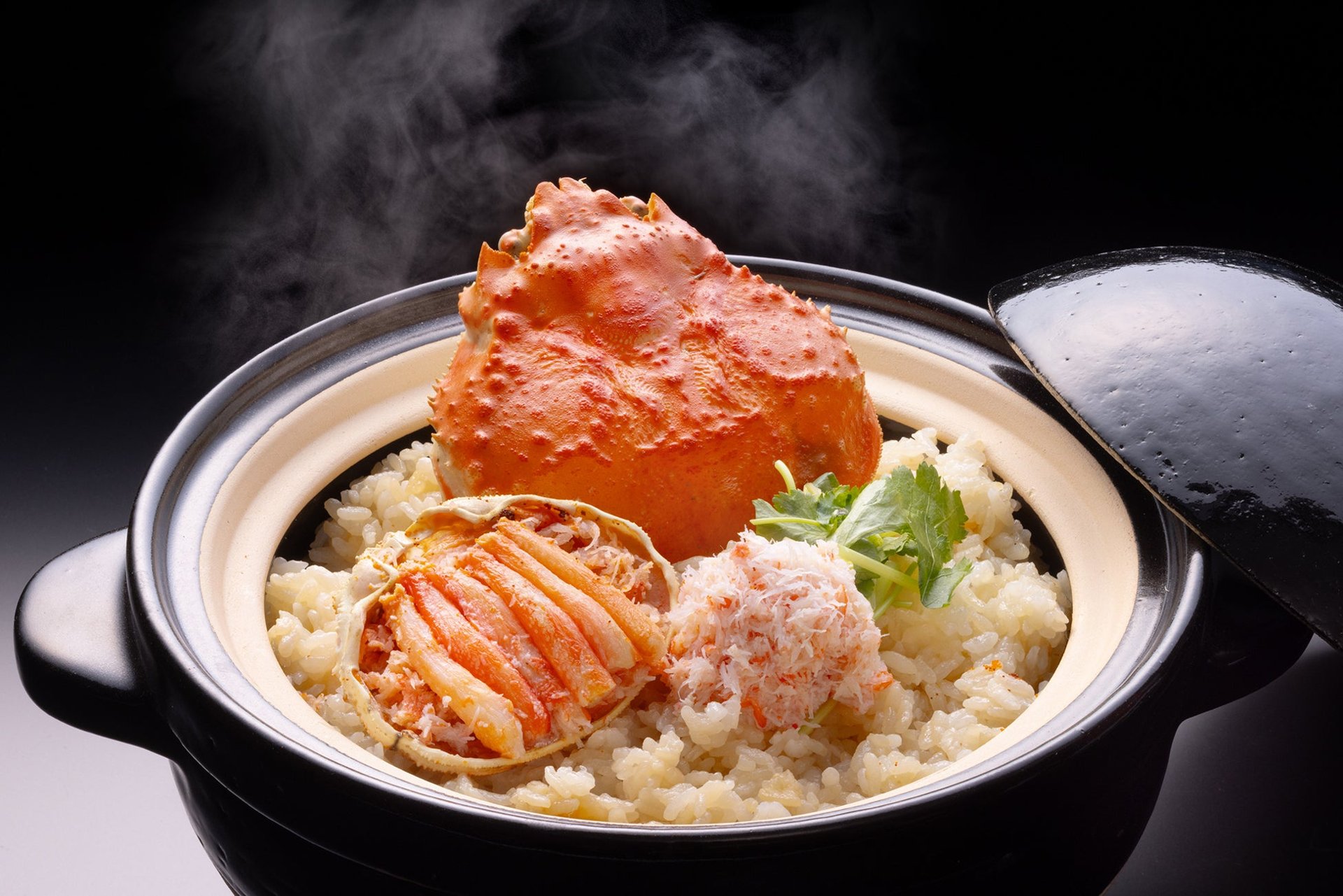 「夫婦蟹」土鍋飯（示意圖）