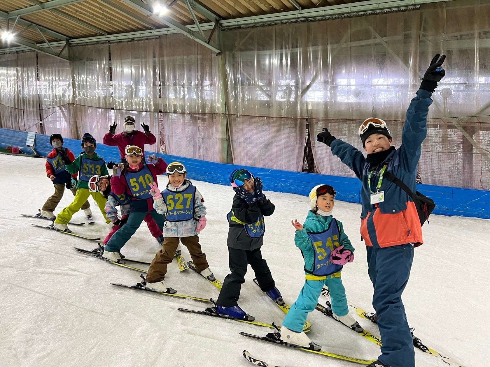 埼玉所澤市狭山スキー場,室內滑雪場設施