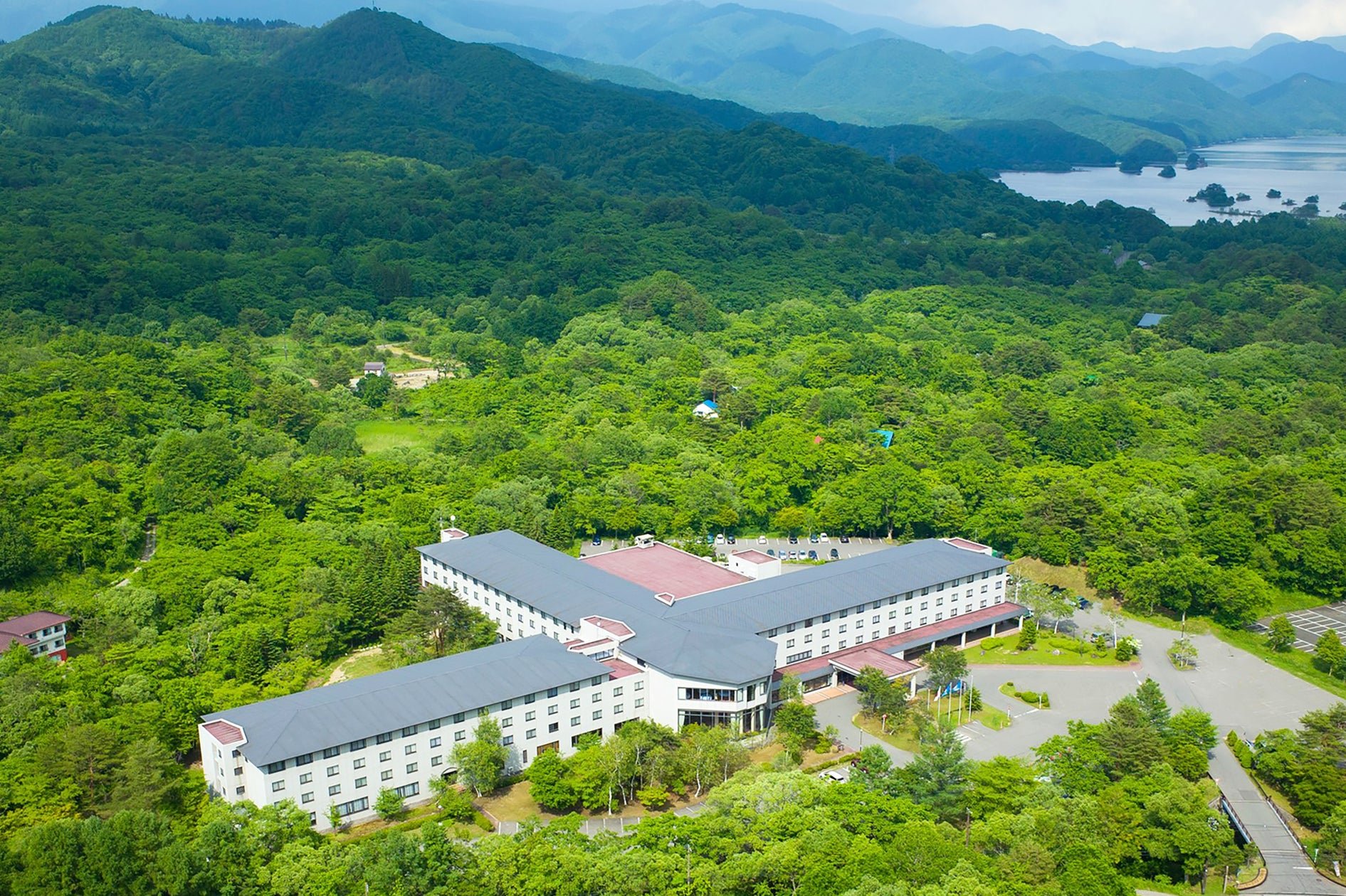 裏磐梯湖沼群同周邊森林景觀