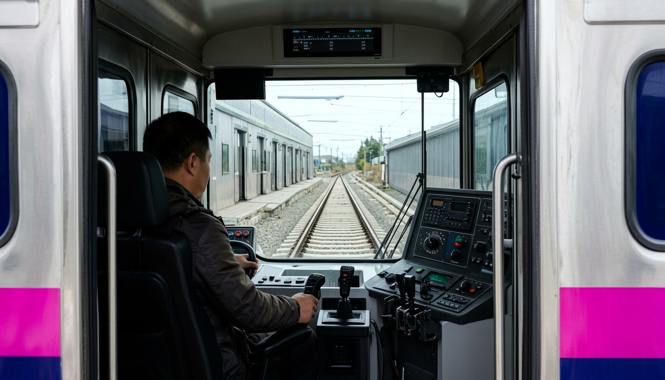 京王7000系列車喺若葉台車輛基地
