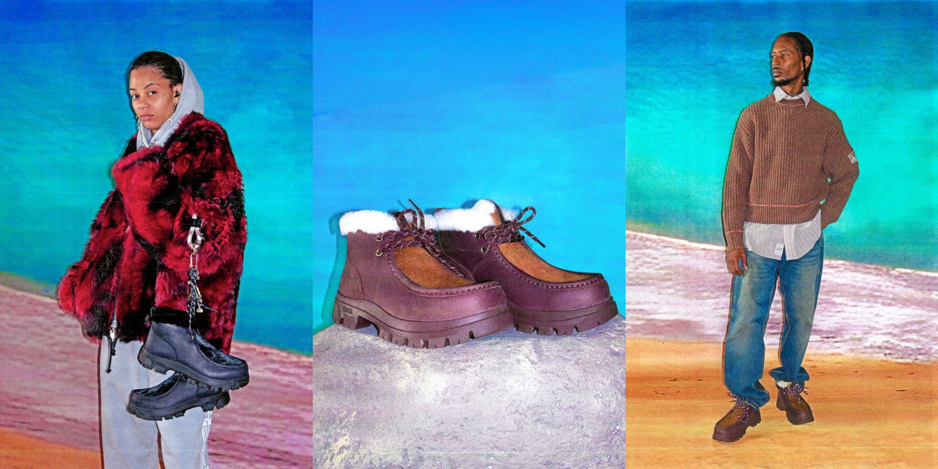 SOREL × Aries Daystorm Chukka 聯乘鞋款宣傳圖