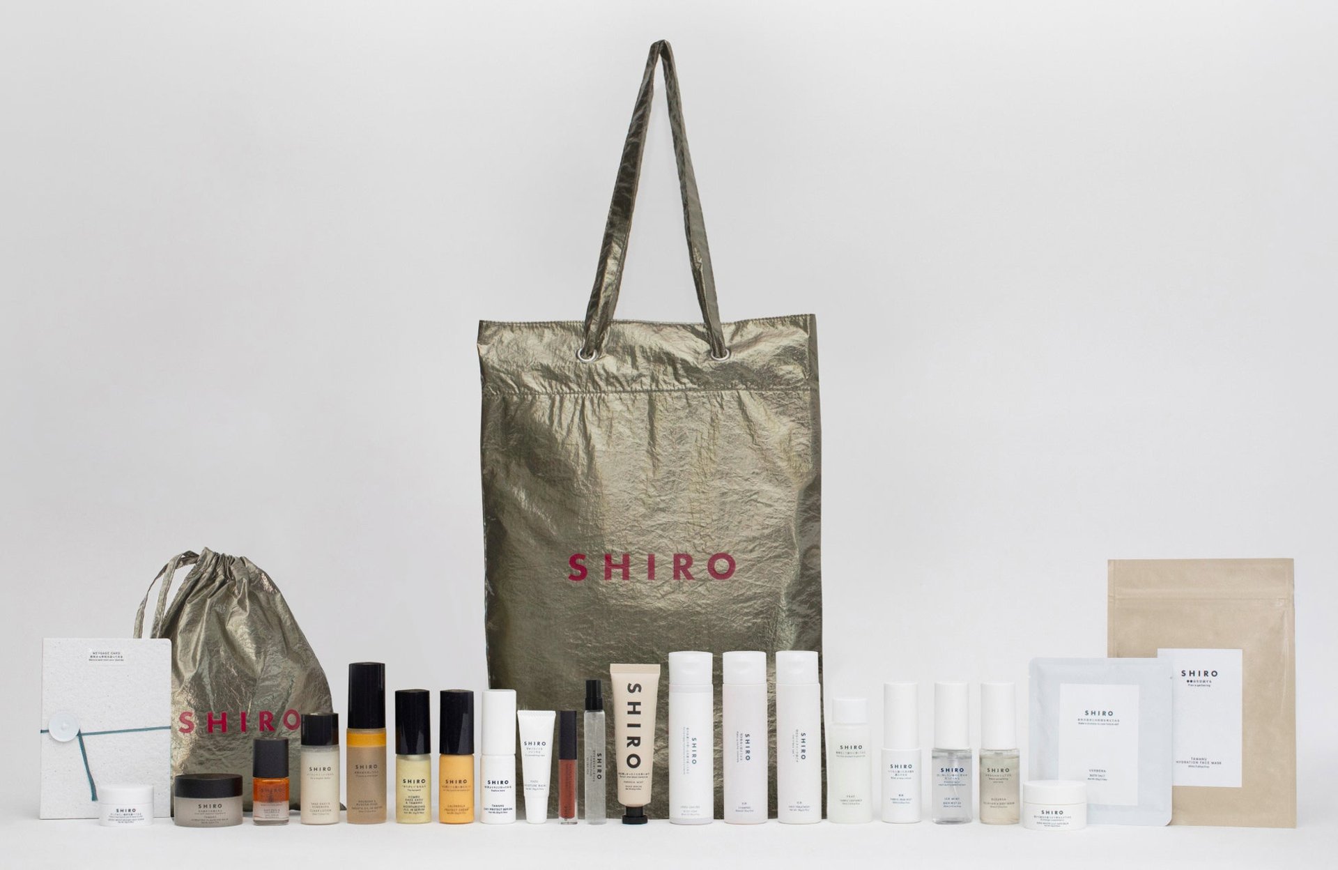SHIRO HOLIDAY 2026「旅」系列產品圖
