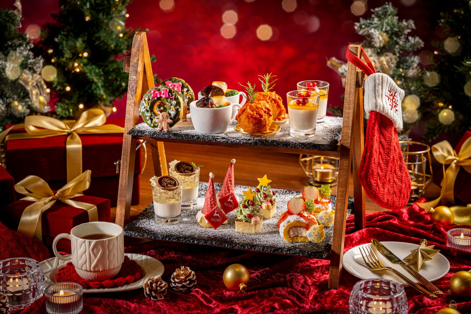 東京有明DoubleTree by Hilton聖誕限定下午茶「Melting Merry Christmas Afternoon Tea」