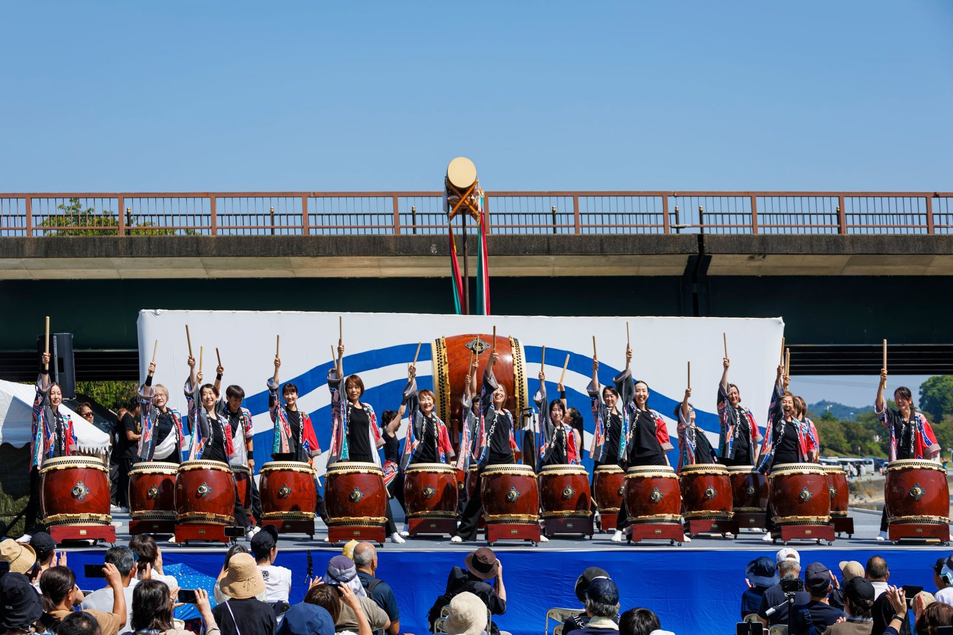 五十鈴川河川敷特設舞台（主辦方提供）