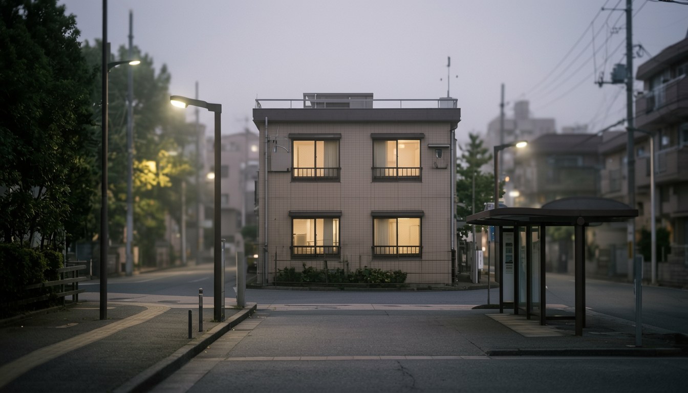大阪新開住宿設施 HOUSE toconoma 嘅客房,設有四張床、廚房 IH 爐及洗衣機。