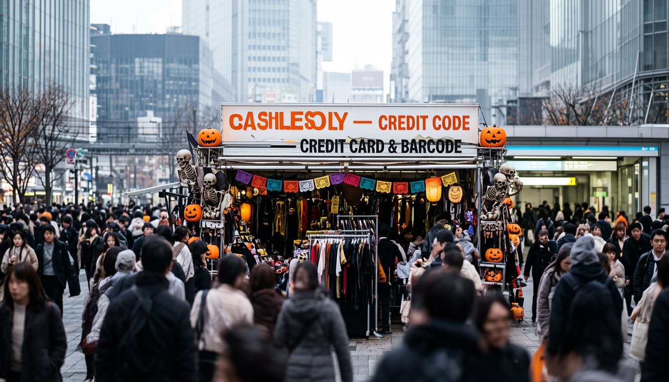 渋谷ストリーム前金王橋広場嘅 Halloween 主題 POP UP STORE