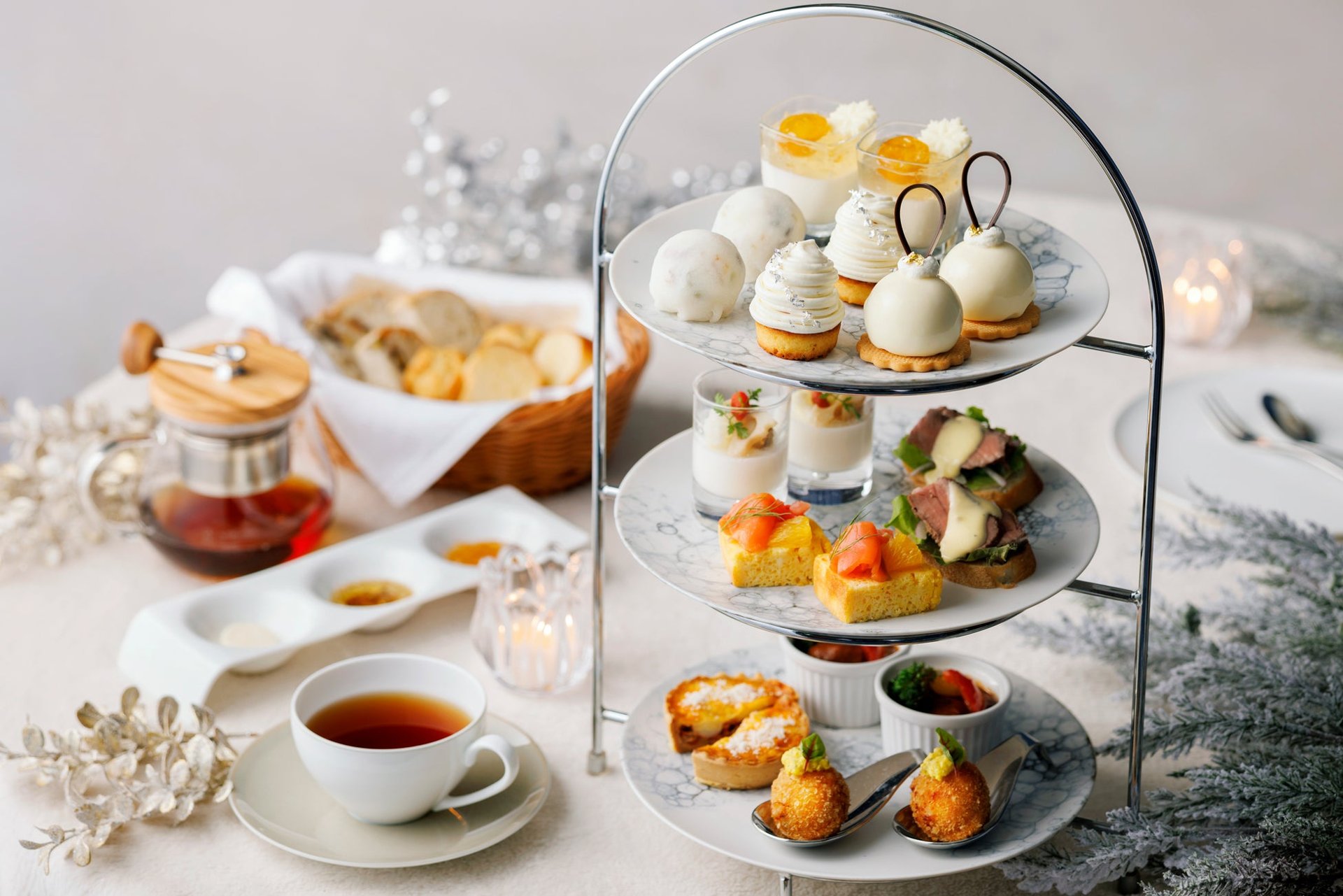 Winter Citrus Afternoon Tea Set（1樓大堂酒廊冬季下午茶）