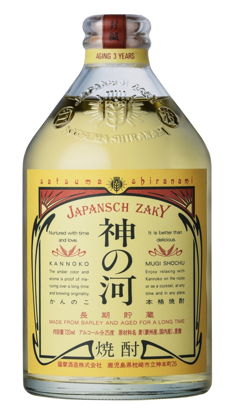 本格麥燒酎「神の河」產品形象圖